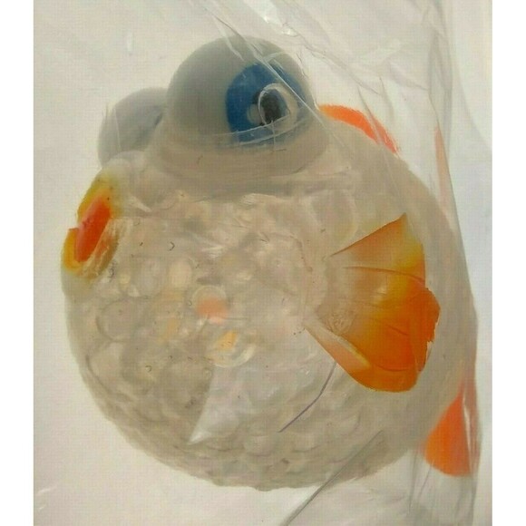 Goldfish Googly Big Eyes Toy creature Filled squishy water beads Fish Beadimalz - Picture 10 of 13